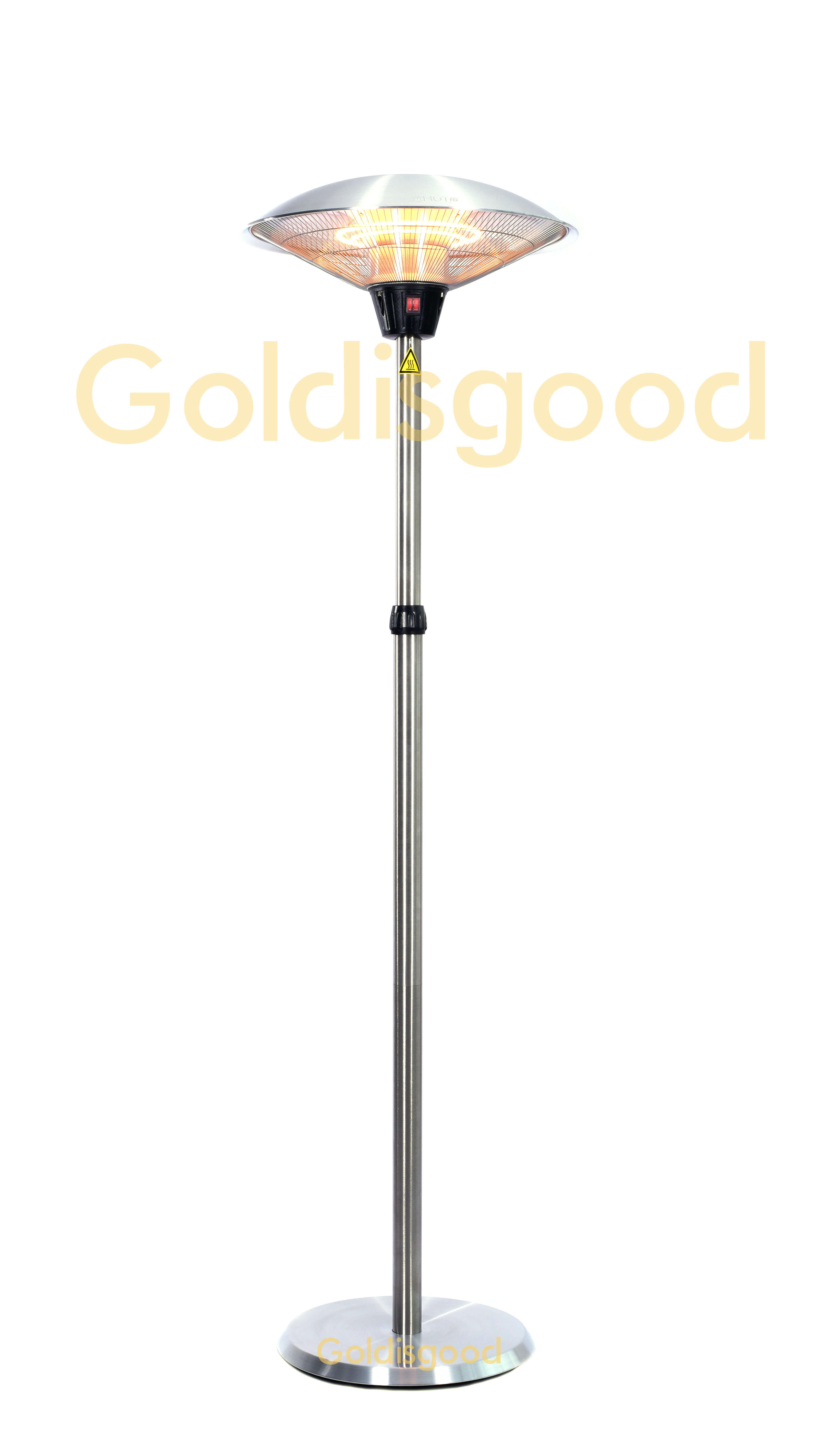 Waterproof heater for pergola